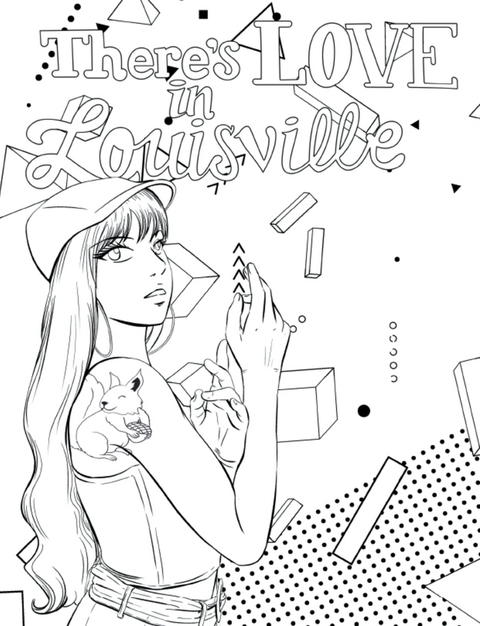 Love and Lou — interior page