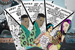 Hustle and Motivate Adult Coloring Book Vol. 2