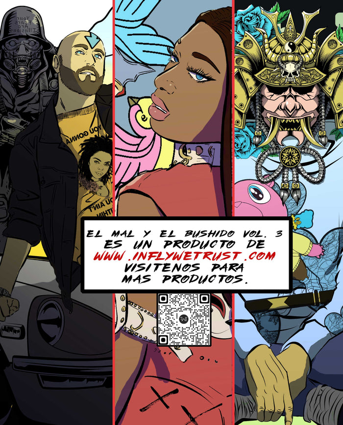 El Mal y El Bushido — interior page